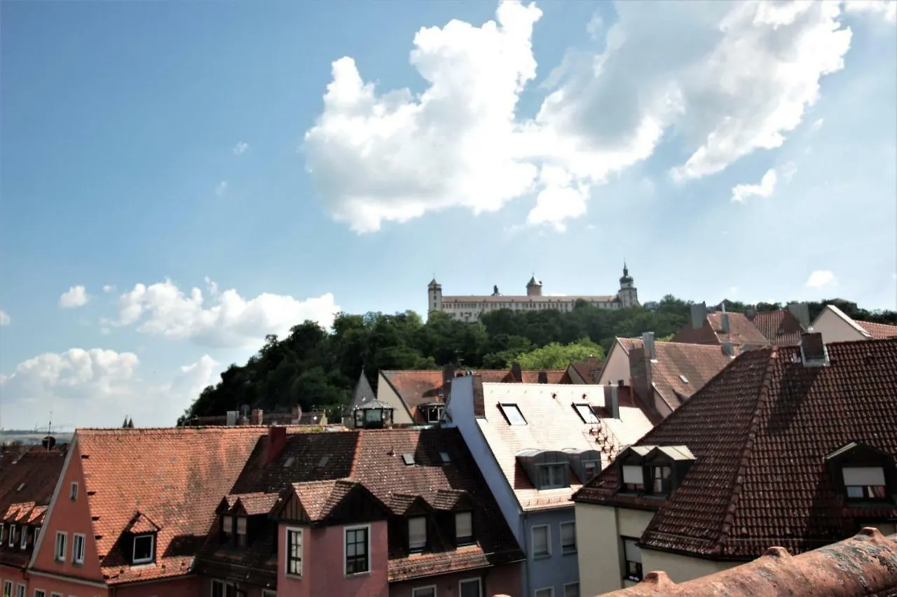 City Apartment - Old Main Bridge, Own Garage Parking Space Wurzburg Germany